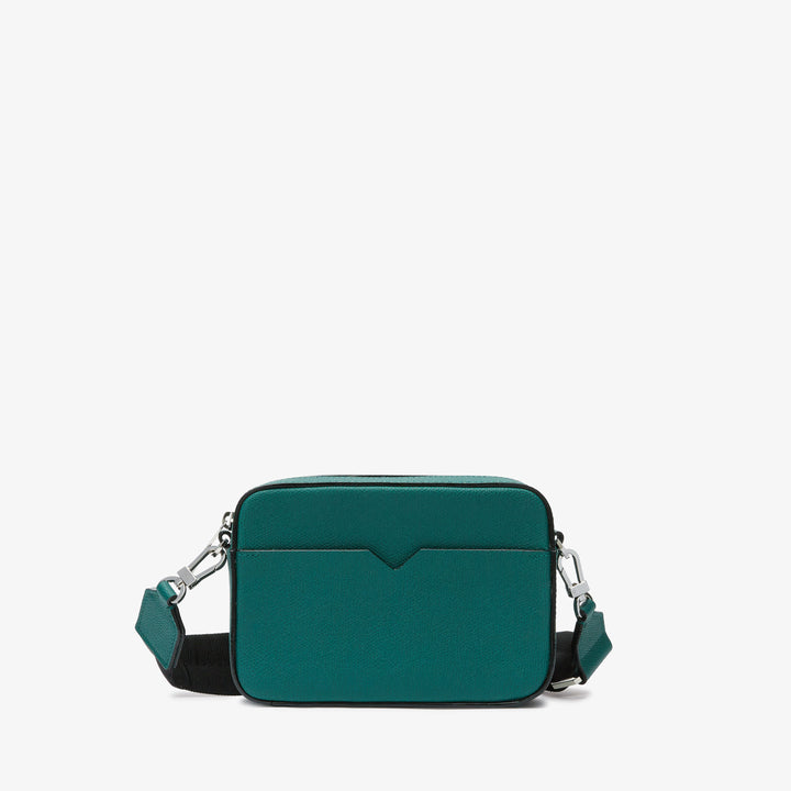 ヴァレクストラ Vライン レポーター ミニ バッグ フォレストグリーン