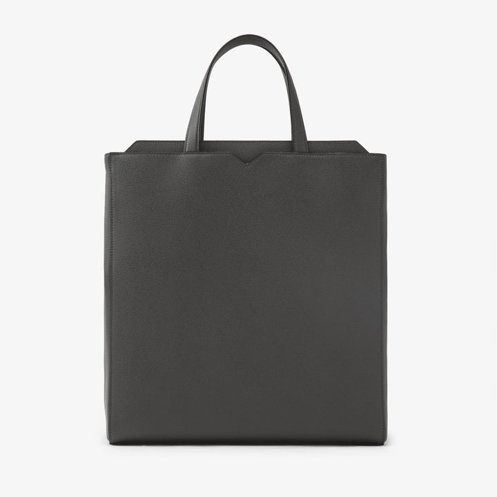 ヴァレクストラ Vライン ヴァーチカル ショッピングバッグ ダークグレー