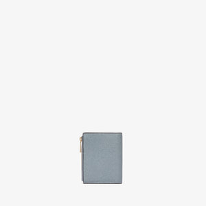ヴァレクストラ 小銭入れ付き財布 6カード ナイアガラブルー