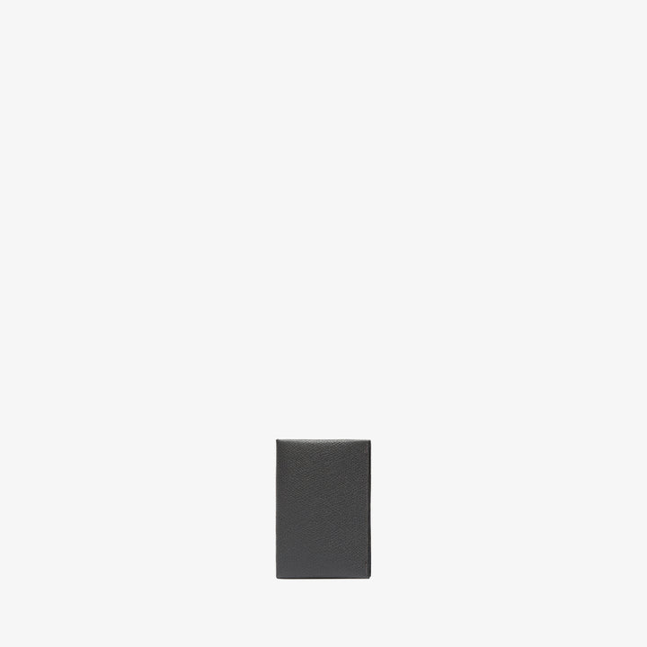 ヴァレクストラ ボタン付き カードホルダー ダークグレー/ブラック