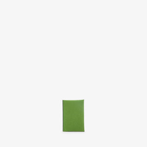 ヴァレクストラ ボタン付き カードホルダー グラスグリーン/ブラック