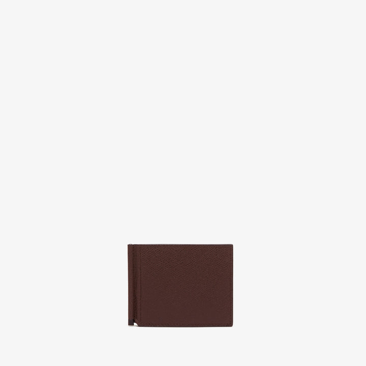 ヴァレクストラ マネークリップ コーヒーブラウン