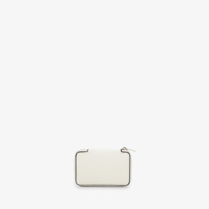 ヴァレクストラ ラウンドジップ ミニ ウォレット ホワイト
