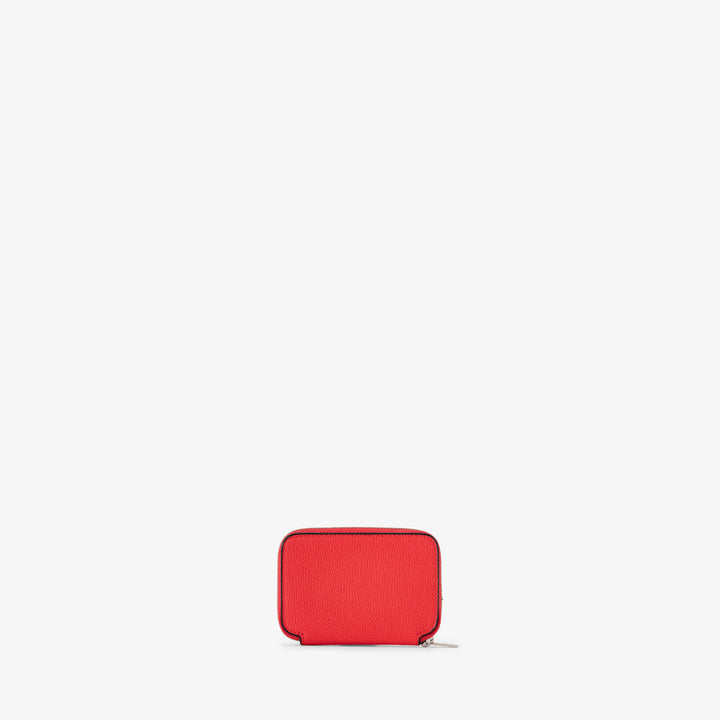 ヴァレクストラ ジップ アラウンド カードフォルダー タンゴピンク/ツンドラグリーン