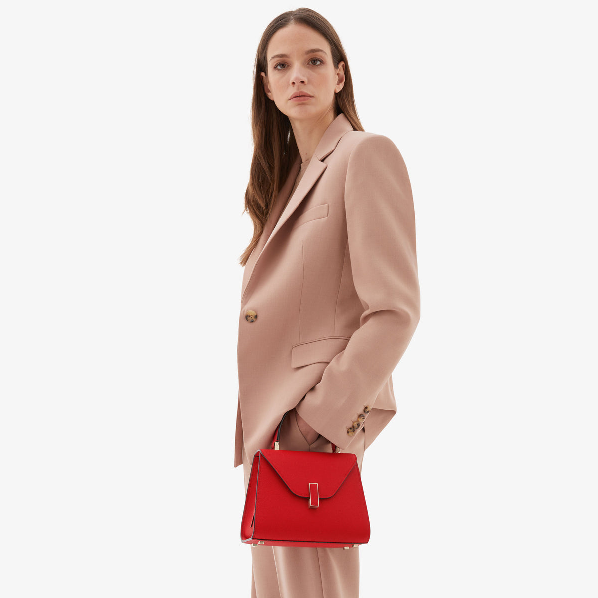 ミニ イジィデ バッグ | ラブレッド – Valextra - ヴァレクストラ 公式