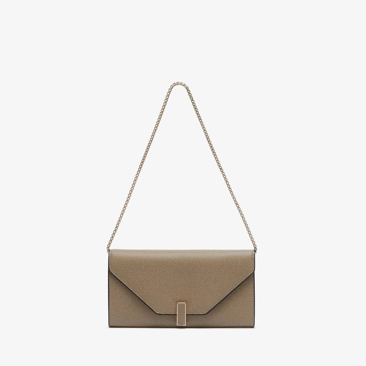 ヴァレクストラ イジィデ チェーンウォレット オイスターグレー