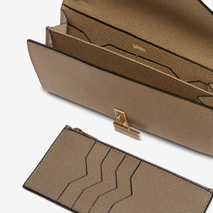 ヴァレクストラ イジィデ チェーンウォレット オイスターグレー