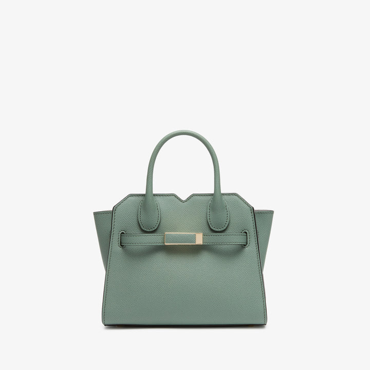 ヴァレクストラ 2ハンドル ミラノバッグ マイクロ ユーカリグリーン