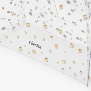 ヴァレクストラ　マイクロ イジィデ レインコート　クリア／ゴールド