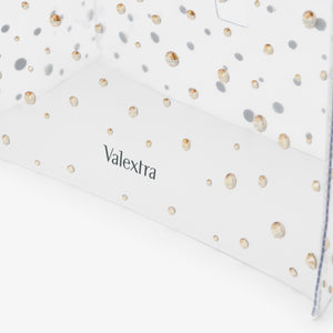 ヴァレクストラ　ミニ イジィデ レインコート　クリア／ゴールド