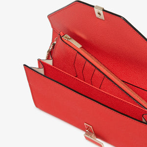 ヴァレクストラ　イジィデ チェーンウォレット　クリムゾンレッド