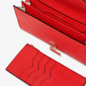 ヴァレクストラ　イジィデ チェーンウォレット　クリムゾンレッド