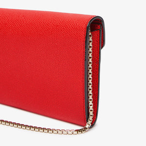 ヴァレクストラ　イジィデ チェーンウォレット　クリムゾンレッド