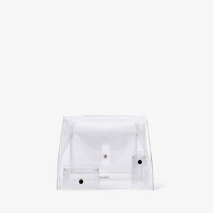 ヴァレクストラ　ミニ イジィデ レインコート ポケット　クリア