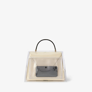 ヴァレクストラ　ミディアム イジィデ レインコート ポケット　クリア