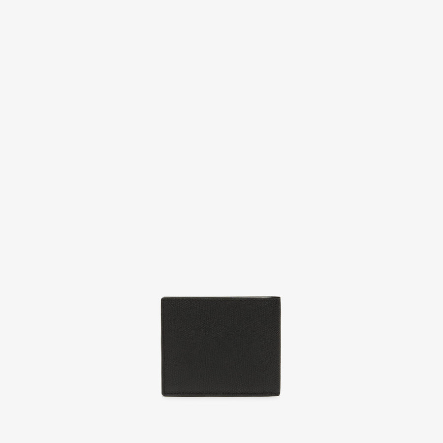ヴァレクストラ　二つ折り 6カード　ブラック