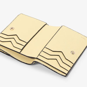 ヴァレクストラ　小銭入れ付き財布 ６カード　ミモザ