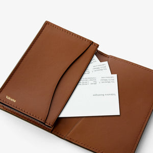 ヴァレクストラ　名刺ケース サブライム　チョコレートブラウン