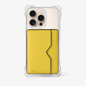 ヴァレクストラ　マグネット カードケース　イエロー