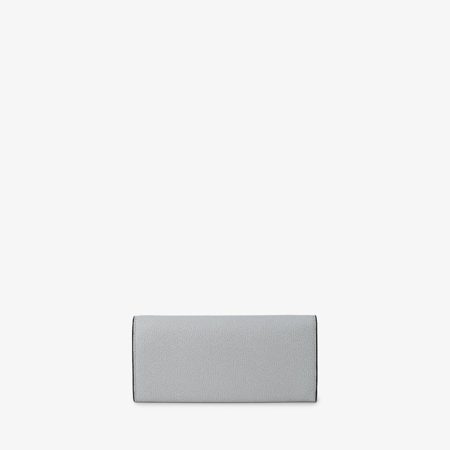 ヴァレクストラ　小銭入れ付き長財布 8カード　ストーングレー