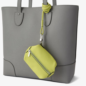 ヴァレクストラ　ストラップ付 ミニビューティポーチ　シトリンイエロー