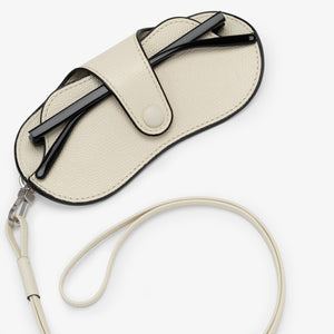 Valextra x minä perhonen　ストラップ付 メガネケース ロンディーネ