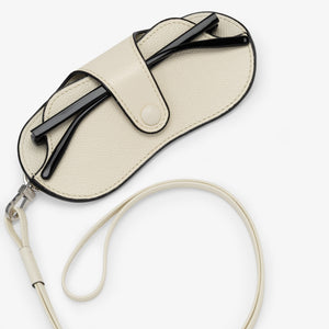 Valextra x minä perhonen　ストラップ付 メガネケース コニッリョ