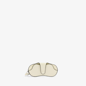 ヴァレクストラ　ストラップ付 メガネケース ウィンタースポーツ　ホワイト