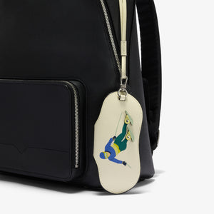 ヴァレクストラ　ストラップ付 メガネケース ウィンタースポーツ　ホワイト