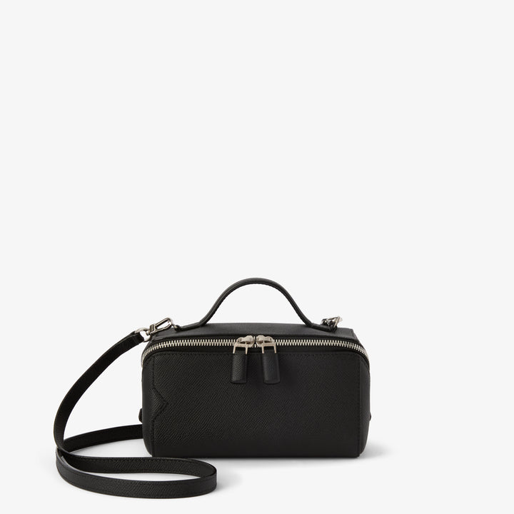 ヴァレクストラ　Vライン ビューティーケース マイクロ　ブラック