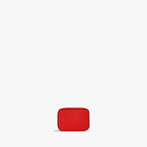 ヴァレクストラ　ジップ アラウンド カードフォルダー　クリムゾンレッド