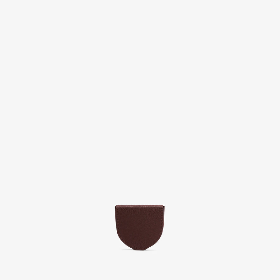 ヴァレクストラ　馬蹄型コインケース　コーヒーブラウン