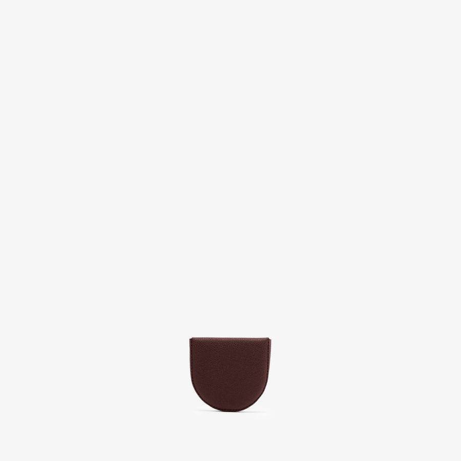 ヴァレクストラ　馬蹄型コインケース　コーヒーブラウン
