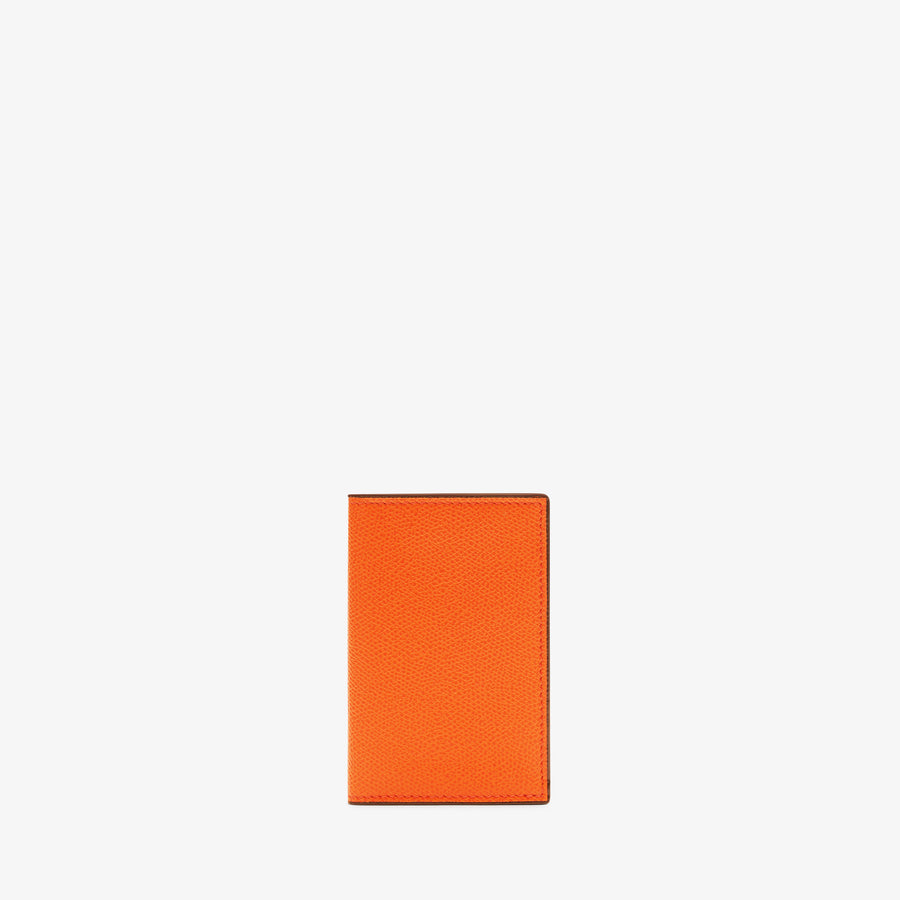 ヴァレクストラ　名刺ケース　オレンジ