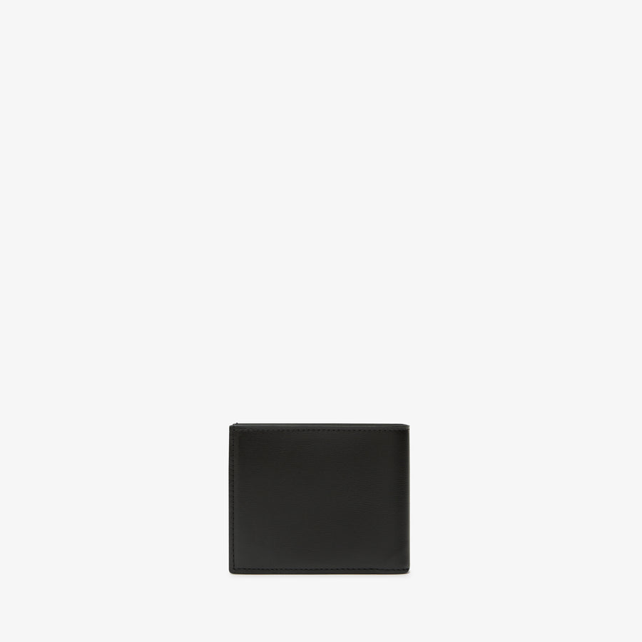 ヴァレクストラ　小銭入れ付き二つ折り 4カード パルメラート　ブラック