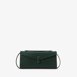 ヴァレクストラ　イジィデ クラッチバッグ　ダークグリーン