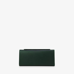 ヴァレクストラ　イジィデ クラッチバッグ　ダークグリーン