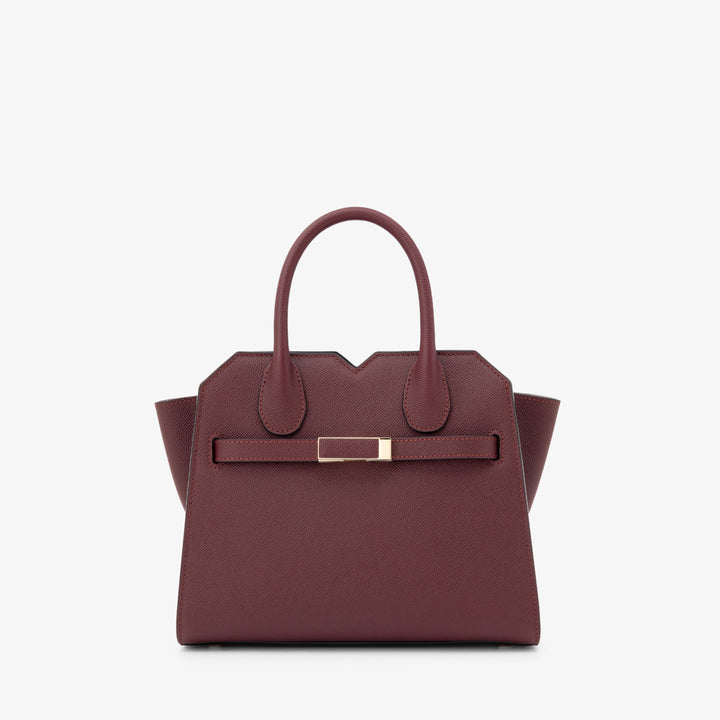 ヴァレクストラ　２ハンドル ミラノバッグ ミニ　アマラント