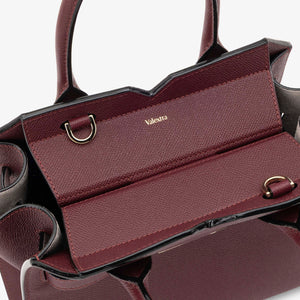 ヴァレクストラ　２ハンドル ミラノバッグ ミニ　アマラント