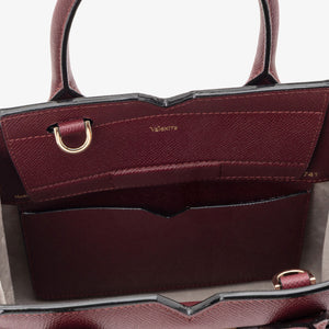 ヴァレクストラ　２ハンドル ミラノバッグ ミニ　アマラント