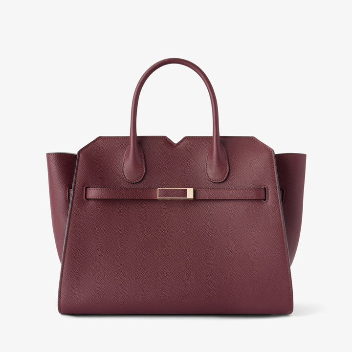 ヴァレクストラ　２ハンドル ミラノバッグ ミディアム　アマラント