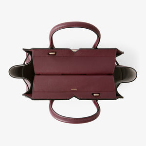 ヴァレクストラ　２ハンドル ミラノバッグ ミディアム　アマラント