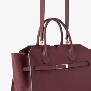 ヴァレクストラ　２ハンドル ミラノバッグ ミディアム　アマラント