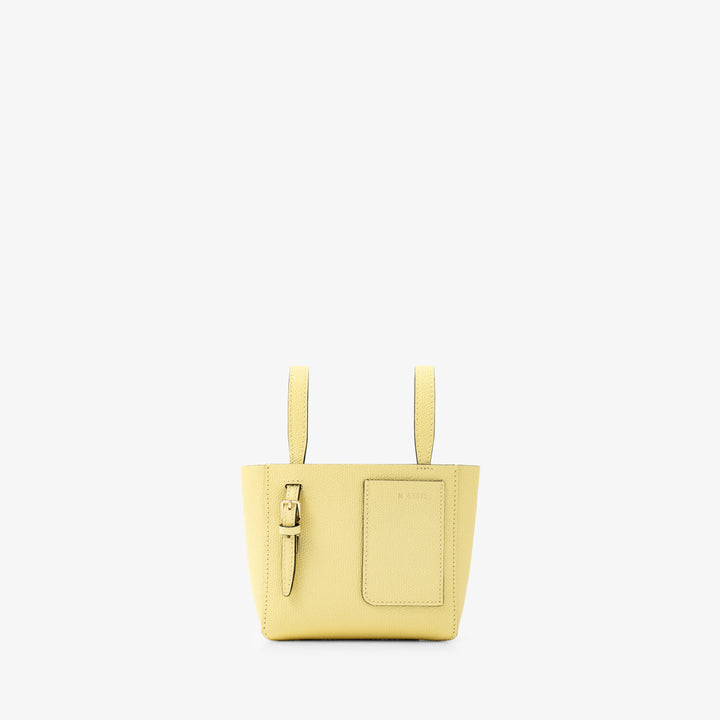 ヴァレクストラ　バケットバッグ ナノ　ミモザ