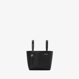 ヴァレクストラ　バケットバッグ ナノ　ブラック