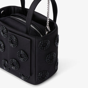 ヴァレクストラ　バケットバッグ ナノ ソフト フィズ　ブラック