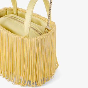 ヴァレクストラ　バケットバッグ ナノ ソフト スウィング　ミモザ