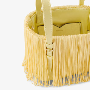 ヴァレクストラ　バケットバッグ ナノ ソフト スウィング　ミモザ