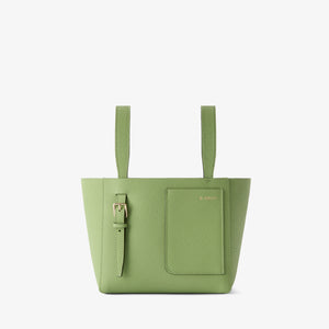 ヴァレクストラ　バケットバッグ マイクロ ショルダー　アロエ