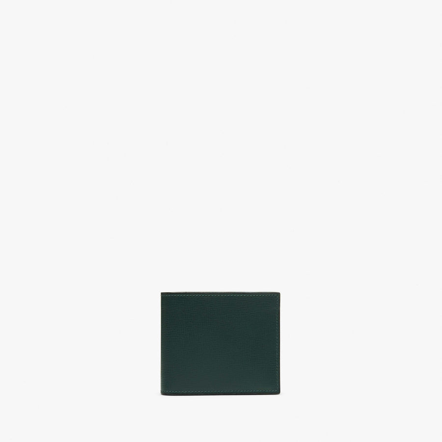 ヴァレクストラ　二つ折り 6カード　ダークグリーン